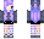 purple chibi girl