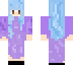 purple dress