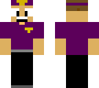 purple man