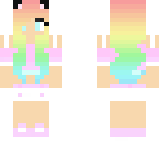 rainbow cat girl edit