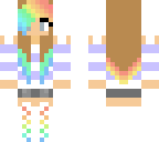 rainbow girl