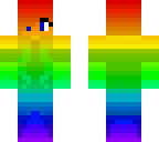rainbow girl