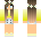 yellow summer girl