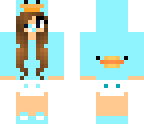 baby blue duck
