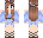 blue cherry blossom