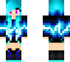 blue girl