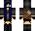 blue haired female ninja edited