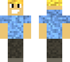 blue hoodie boy