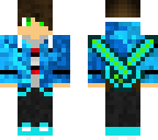 blue jacket headphones