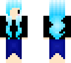 chibi blue hair fixed