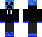 creeper de fuego azul