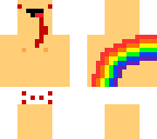evil rainbow noob
