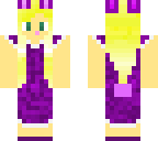 fancy purple bunny