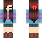 female frisk from undertale