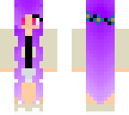 fixed purple hair