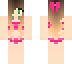 hot pink swimsuit