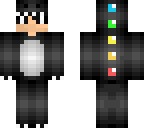 kinda black hared dino