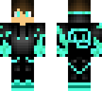 my skin cyan