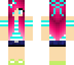 pink simple skin