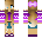 purple girl