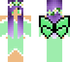 purple haired fairy