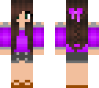 purple shirt girl