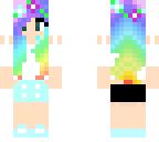 rainbow girl