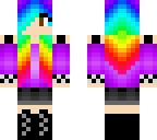 rainbow girl