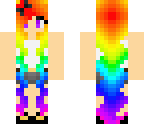 rainbow hair clear