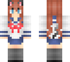 school girl - cat ears