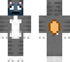 squid with kitten onesie
