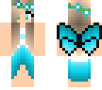 blue girl