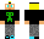 man with cute creeper