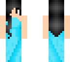 me in blue dress