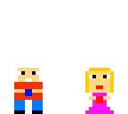 mini man and woman