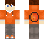 orange hoodie