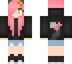 pink cat girl