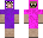 pink sheep and purple shep