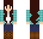 plaid girl