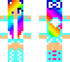 rainbow girl