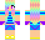 rainbow girl