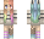 rainbow girl