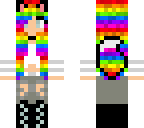 rainbow wolf