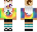 tie dye skin