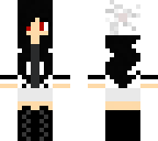 yuki with black hair
