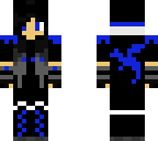 blue dragon girl