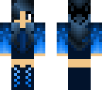 blue flames