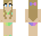 girl with bikini