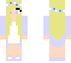 lavender flower crown girl i didnt make