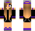 purple girl